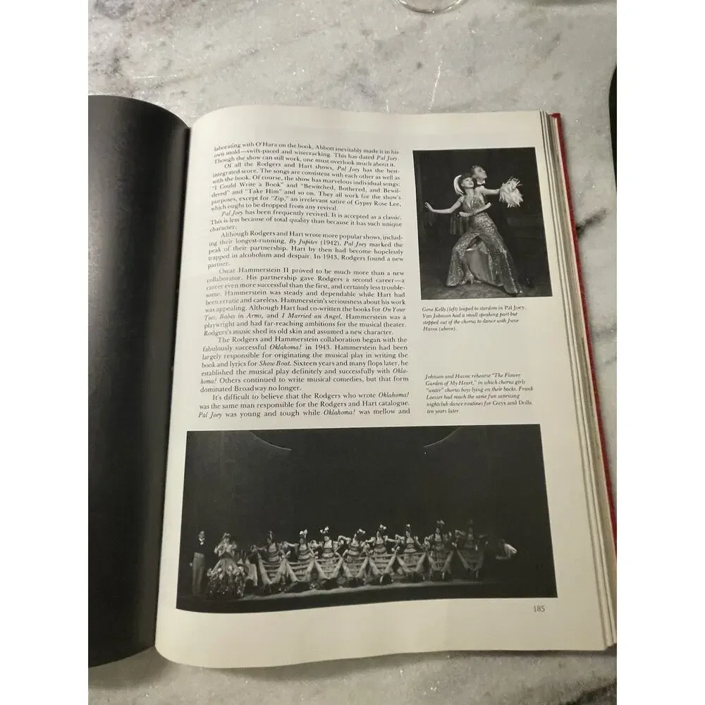 Broadway Musicals by Martin Gottfried 1979 Hardcover Dust Cover Available